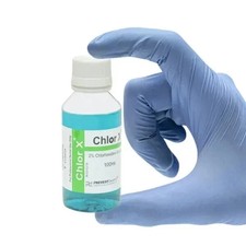 4 x Dental CHLOR X Mouthwash 100ml Bottle a Chlore-Hexidine Solution FREE SHIP