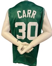 ML CARR Autographed CELTICS Jersey 1981 1984 NBA Champ JSA COA