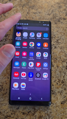 Samsung Galaxy Note8 - 64 GB - Midnight Black (Verizon) for sale 