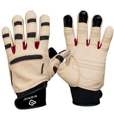 Bionic ReliefGrip Premium Leather Gardening Gloves Women Small