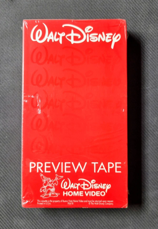 Disney Sweetheart Stories VHS PREVIEW TAPE PROMO DEMO WALT DISNEY - Image 3 of 4