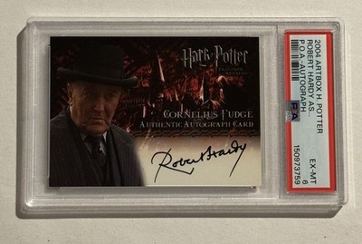 2004 ARTBOX HARRY POTTER POA ROBERT HARDY AUTO AUTOGRAPH CORNELIUS