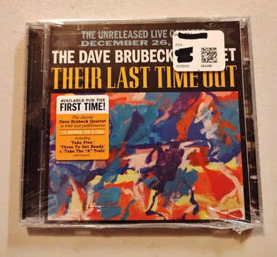 Their Last Time Out, The Dave Brubeck Quartet, Excellent , audioCD NEW SEALED