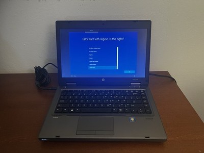 HP ProBook 6475b 14in AMD A8-4500M 8GB 220GB SSD Win10 Charger