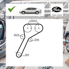 Zahnriemen Gates für Ford Ranger ET 3.0 TDCi 4x4