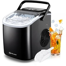 Portable Ice Maker 6 Minute Ice Machine 12KG Countertop Self Cleaning 2 Sizes