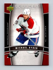 2006-07 Upper Deck Trilogy Michael Ryder Montreal Canadiens #53