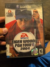 Tiger Woods PGA Tour 2004 (Nintendo GameCube, 2003) 2 Discs Complete