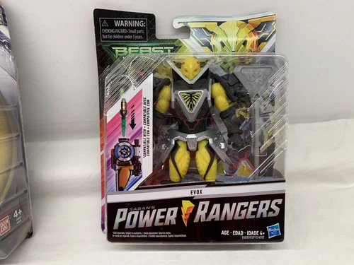 Power Rangers Beast Morphers Evox &Black Ranger Action Figures READ - Picture 2 of 22