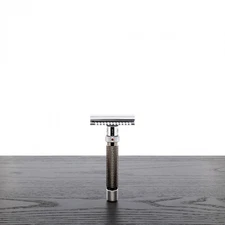 Yaqi Gunmetal & Chrome Adjustable Final Cut Safety Razor