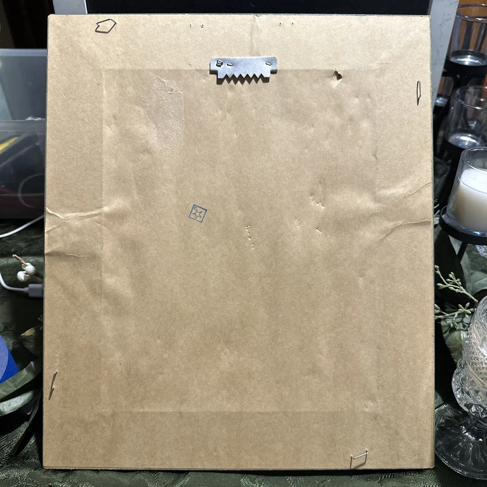 Arte popular americana Warren Kimble casa de pássaros impressão emoldurada - Imagem 2 de 4