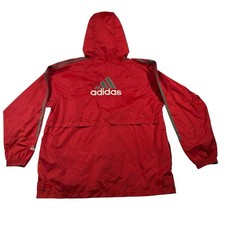 Vintage 70's Adidas Rain Jacket Windbreaker Mens M
