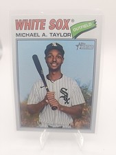 Michael A. Taylor 2026 Topps Heritage Chrome Base #45 - Chicago White Sox