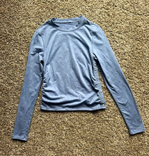 Vuori Long Sleeve Halo Ruched Tee Size S