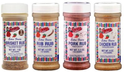 Extra Fancy Meat Rub 4 Flavor Variety Bundle 1 Brisket Rub 1 Rib Rub 1 Chicke...