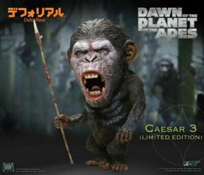 STAR ACE Toys 1:6 SA6038 Defo-Real Series Caesar 3 Warrior Dawn Planet Apes 15cm