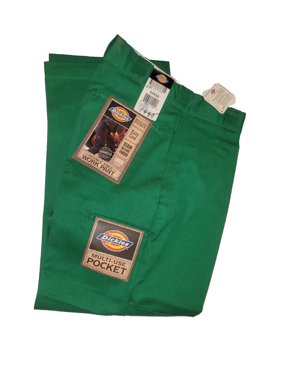 Dickies Double Knee Hunter Green Dickies Loose Fit Double Knee