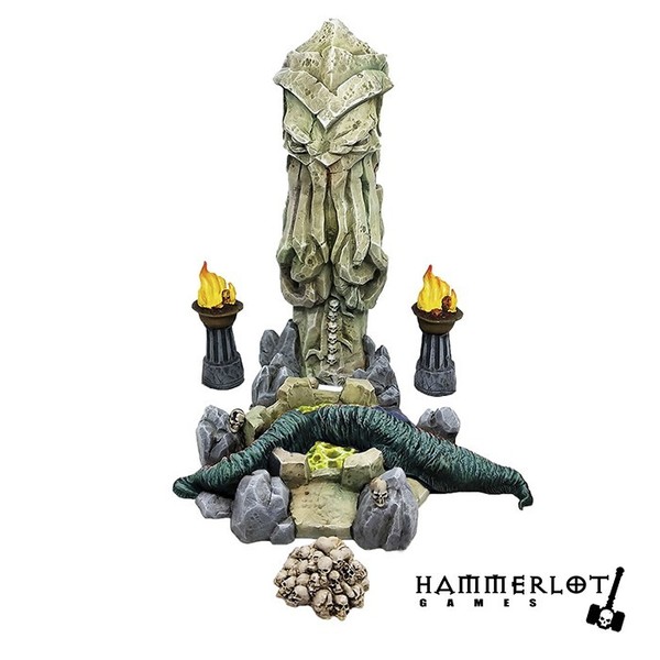 Cthulhu Statue Scenery D&D Wargames Warhammer  Fantasy AoS RPG W40k Hammerlot