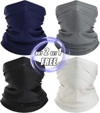 Neck Gaiter Bandana Face Mask Cooling Cooler Sun Protection Scarf for Men Women