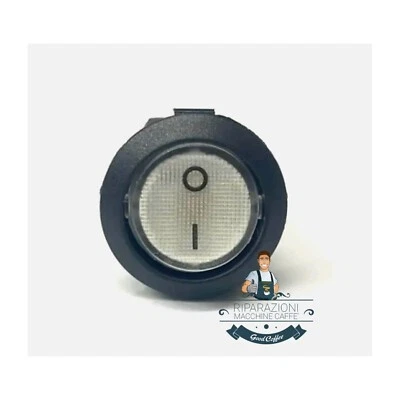 OFFICINE FABER Tasto/Interruttore/Pulsante Accensione 0-1 per Faber Slot