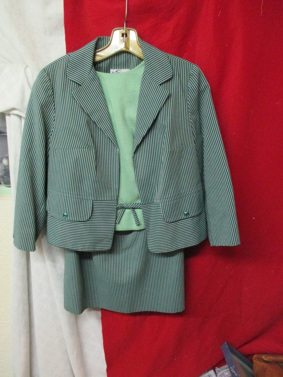 s*d様 60’s British vintage linen jacket Vintage 1960's Mr Z San Francisco linen Jacket Top & Skirt