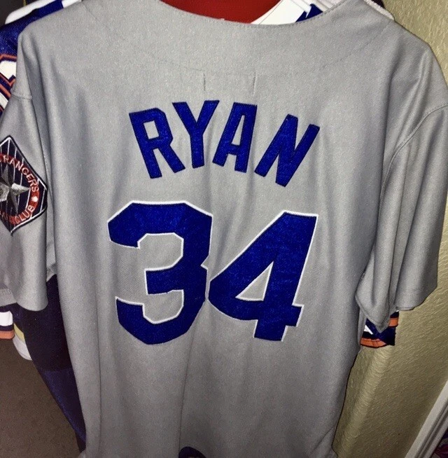 nolan ryan jersey rangers