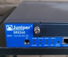 JUNIPER SRX240H2 Security Firewall Services Gateway IPsec, VPN with Rack Ears