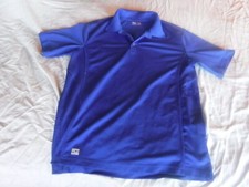 Fila Blue Golf Short Sleeve Shirt mens Shirt Size Large