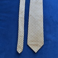 Men s Tie Brooks Brothers Makers 58 Gold Pure Silk. Italian Fabric. Made USA.