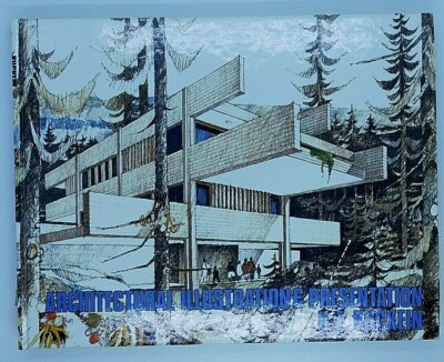 Book Architectural Illustration & Presentation by H E Kuckein Architecture