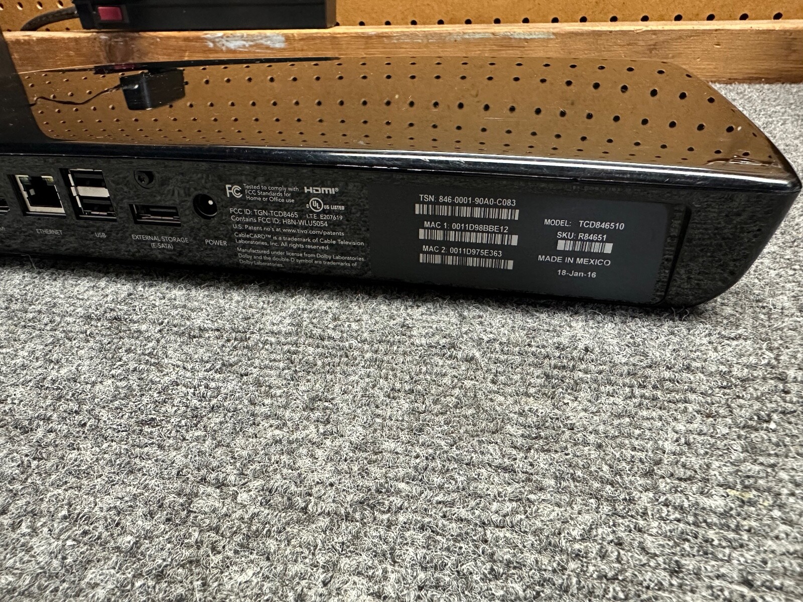 TiVo+Roamio+OTA+Series5++TCD846510 for sale online eBay