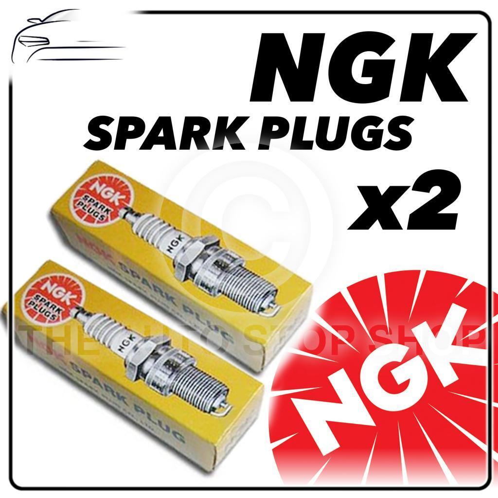 2x NGK SPARK PLUGS Part Number BK6E Stock No. 3536 New Genuine NGK SPARKPLUGS