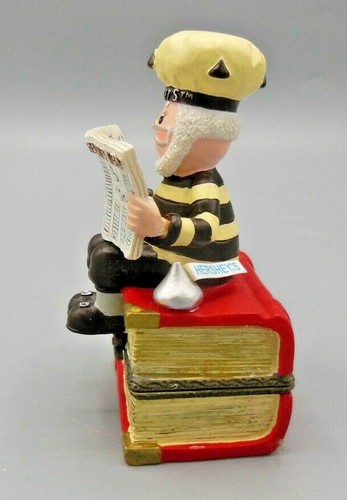 Hershey's Mr Elf liest die Nachrichten Schmuckschatulle - Kurt S Adler Design - Bild 5 von 6