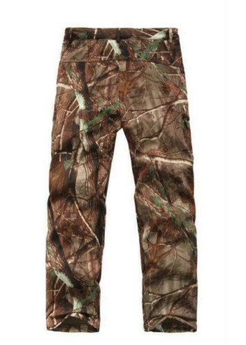 New Men Hunting Camouflage Clothing Waterproof Windproof Hooded Jacket & Pants - Picture 4 of 7