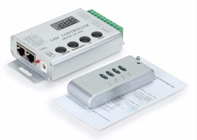 DC 5V 12V 24V 4Keys HC008 programmable rgb led pixel controller 133 effect modes
