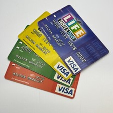 The Game of Life Twists  Turns 4 Bank Cards 2007 Replacement Pieces Parts