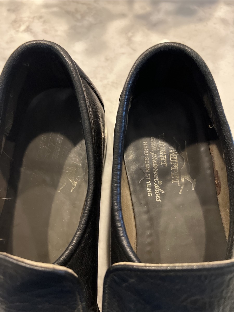 Wright Arch Preserver Men\'s 12 B Whippet II Black Leather Tassel Wingtip Loafers WHIPPET | Shoes | Whippet Ii Wright Arch Preserver Shoes  main image 4