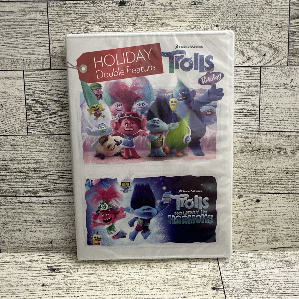 Trolls Holiday / Trolls Holiday in Harmony DVD NEW Sealed Ships