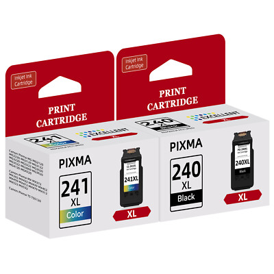 PG-240XL CL-241XL Ink Printer Cartridge for Canon PIXMA MG2120 MG2220 MG3120 Lot
