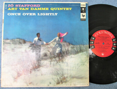 JO STAFFORD Once Over Lightly 6-eye MONO Columbia LP CL968 Art Van ...