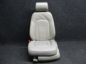 LEDER Fahrersitz Audi Q7 4L Sitz Ausstattung ACHATGRAU grau