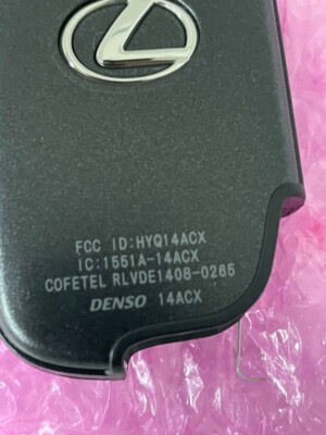 Genuine Lexus RX350 3+1 Button Smart Keyless Transmitter 89904