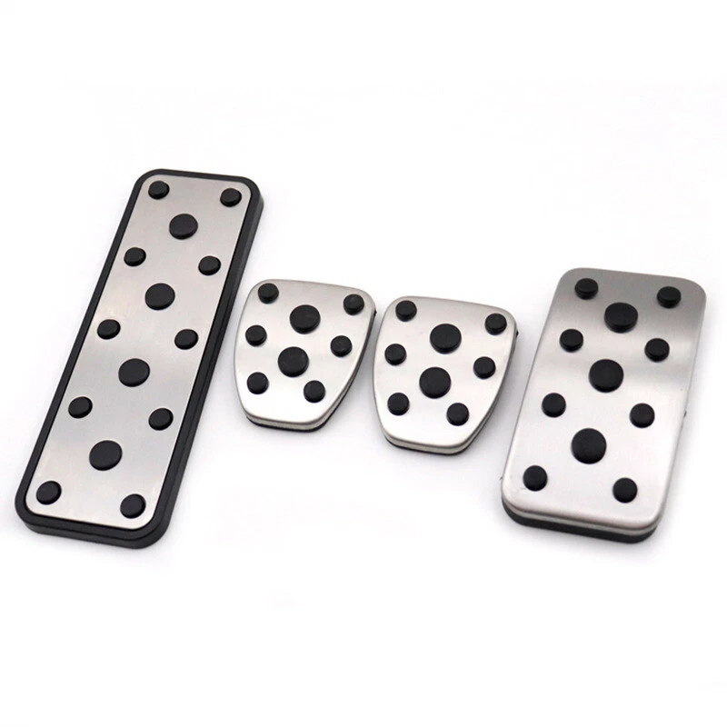 MT Footrest Clutch Brake Gas Pedal Cover For Subaru Forester Impreza XV Legacy - Image 3 of 4