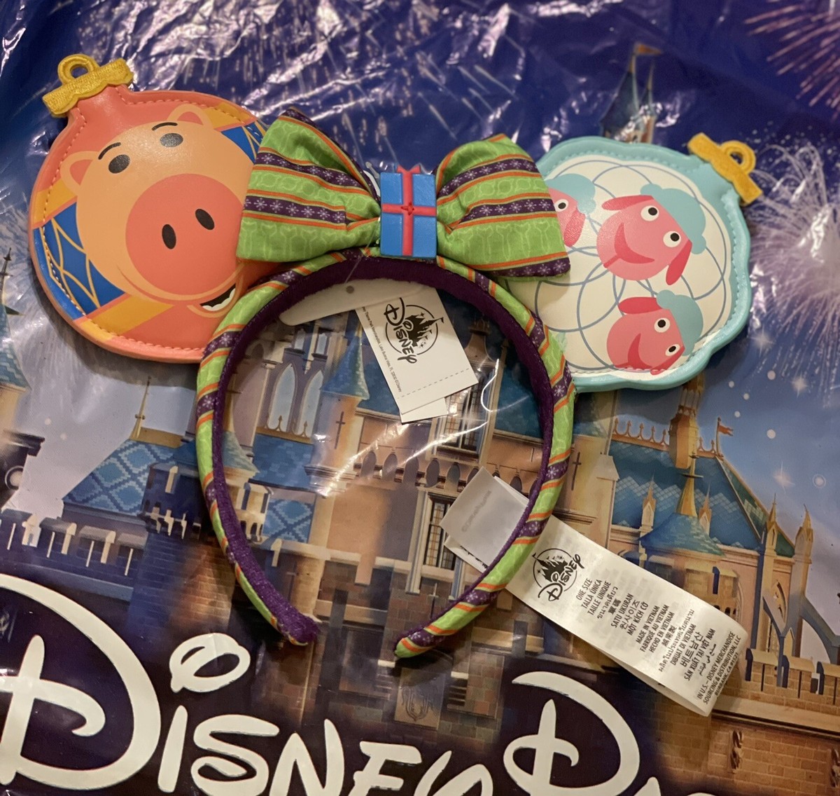 NWT TOY STORY EARS BY DISNEY NWT Toy story glow ears Christmas minnie ears | Mercari main image 4
