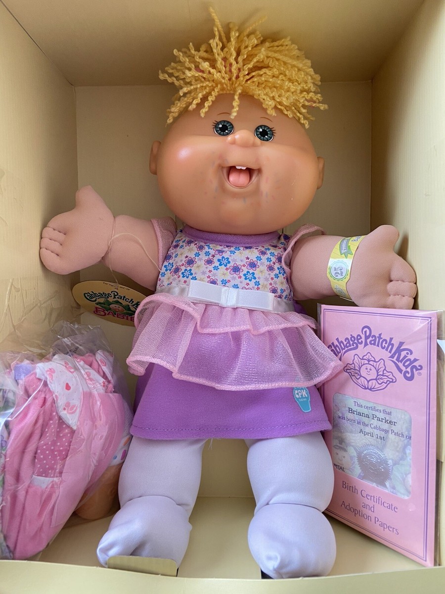 RARE 2007 25th PREMIER CARVEL CABBAGE PATCH KIDS BABIES PLAY ALONG