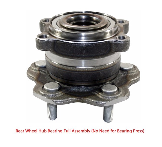 1 DTA Rear Wheel Hub Bearing Full Assembly Fits Infiniti G35; Nissan