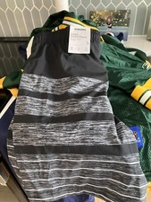 Sonoma black lined Swim shorts bathing suit 7" inseam men's adult Small NWT NEW