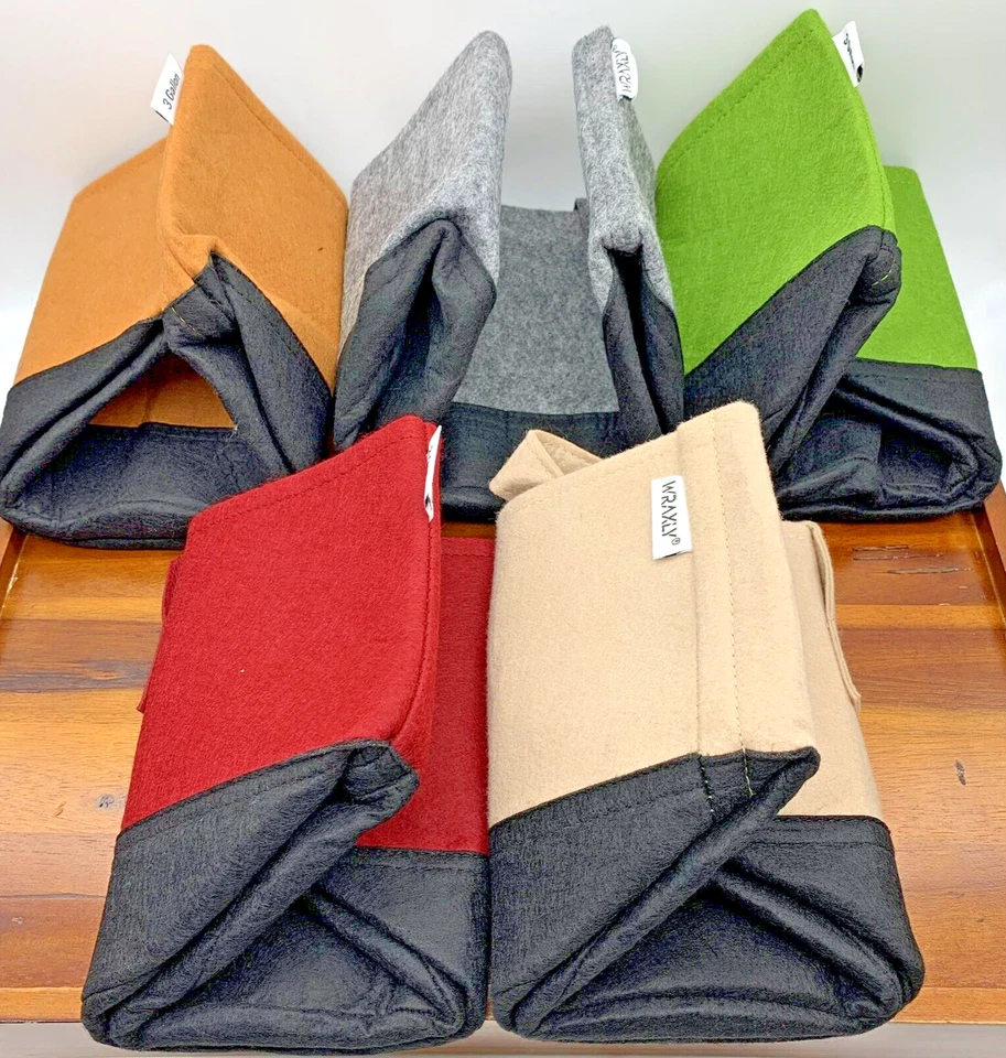 5-Pack 3 Gallon Premium Fabric Flower Plant Grow Bags Color Veggies Trees Herbs - Image 2 of 4