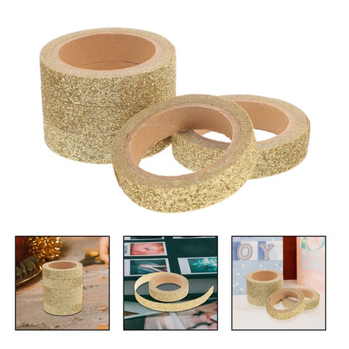 5 Rolls Washi-Tape Student Reisen Papierklebeband Selber Machen Tagebuchband - 第 2/12 張圖片