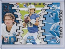 JUSTIN HERBERT ROOKIE CARD Crown Royale Omega LOS ANGELES CHARGERS FOOTBALL RC!